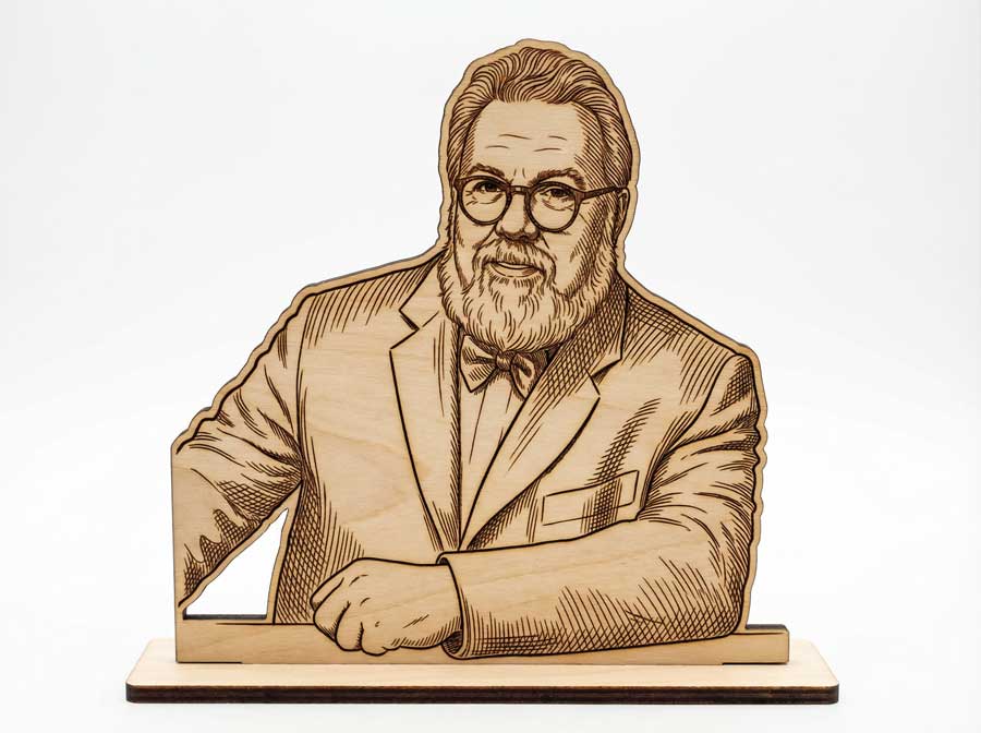 Celal Şengör Ahşap Heykel