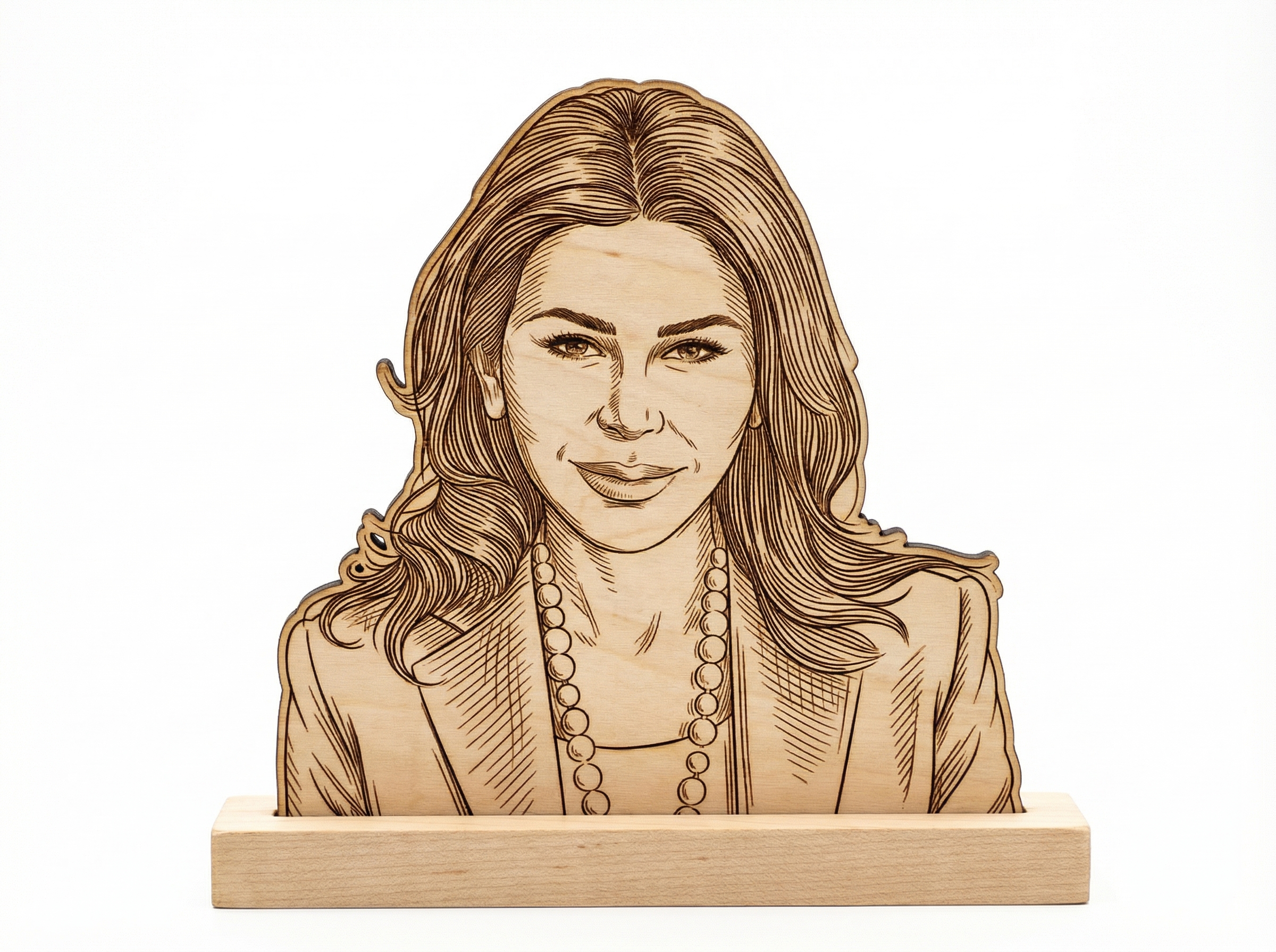 Çiğdem Sabancı Ahşap Heykel